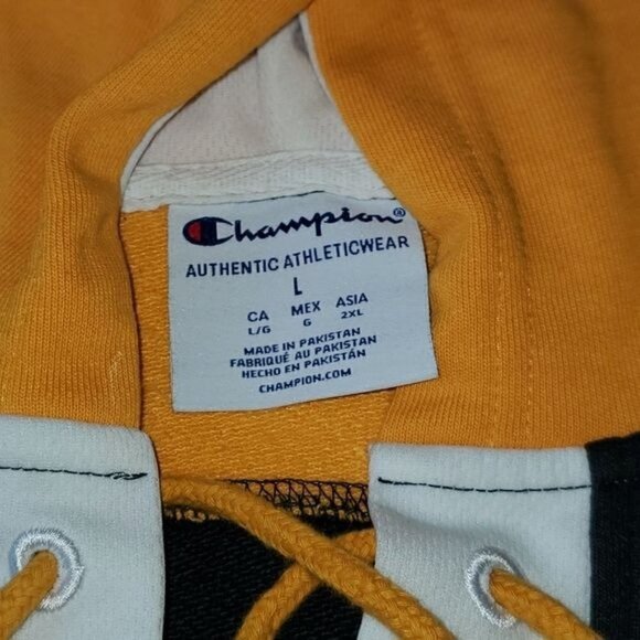 Champion Athletic Collegiate UW-Superior Hoodie LS Jersey Style Sz. L Sweatshirt - Picture 5 of 10